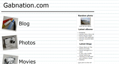 Desktop Screenshot of gabnation.com